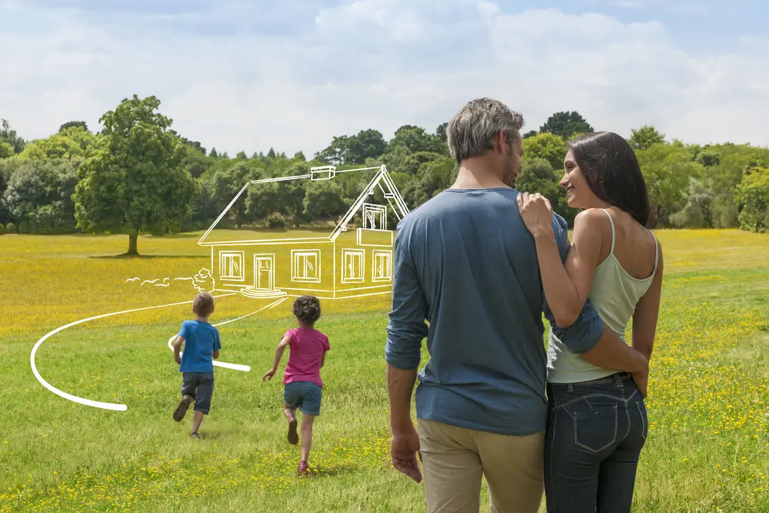 Hausbau-Grundstueck-Kampagnenmotiv